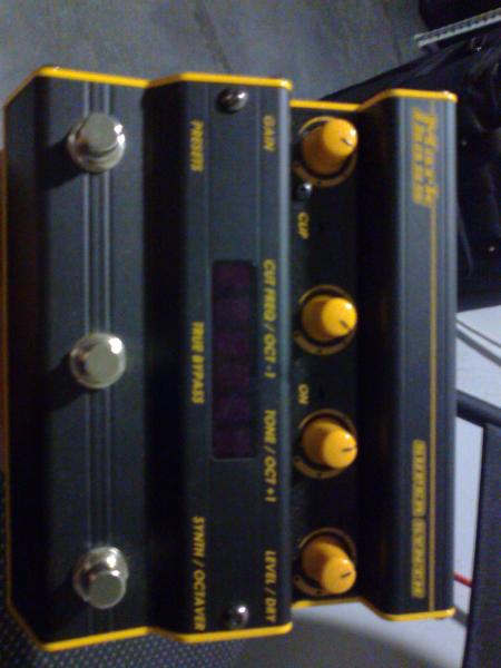 PEDAL MARK BASS SUPERSHYNTH + BOSS SBY-5