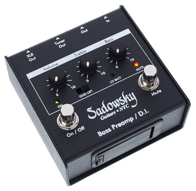 Sadowsky Preamp/DI Pedal - Bajos y Bajistas