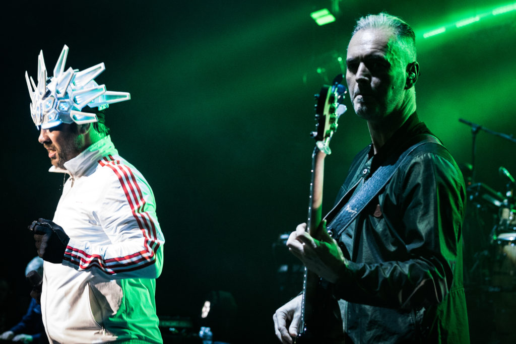 Paul con Jamiroquai