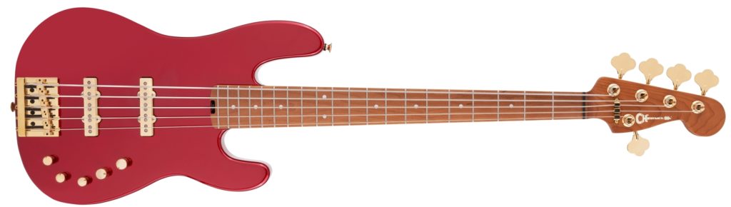 Charvel Pro-Mod San Dimas Bass JJ V Candy Apple Red